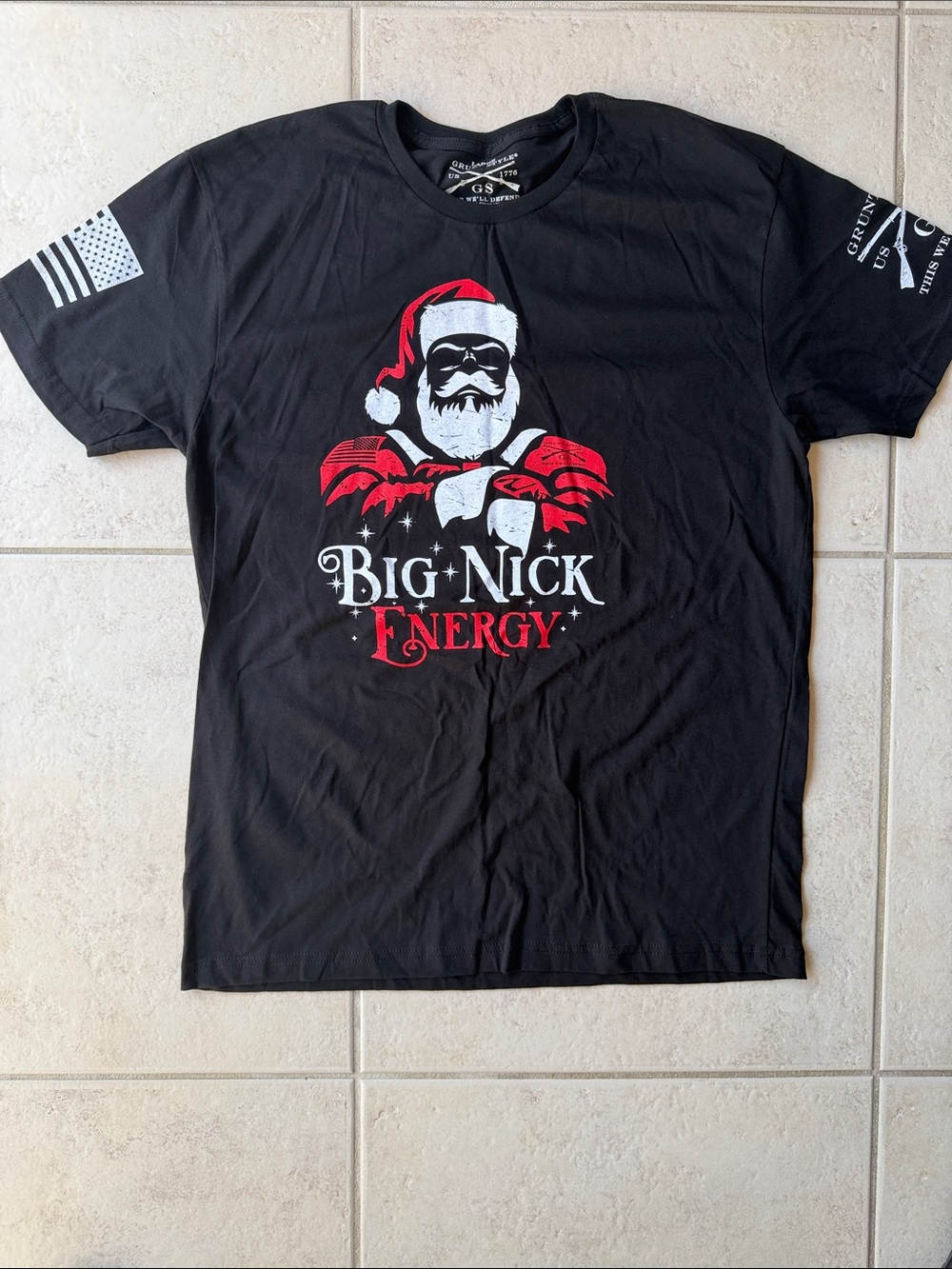 Big Nick Energy Graphic T-Shirt - Black & Red